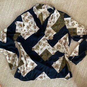 Ted Baker London wrap top / size 4